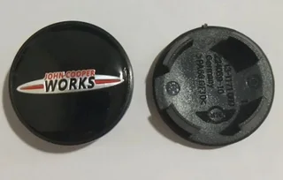 Mini cooper / JCW wheel centre caps badges