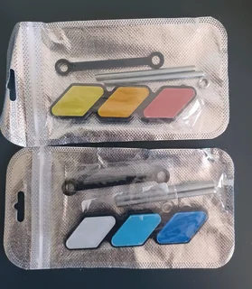 Toyota 3 colour front grille emblem / badge