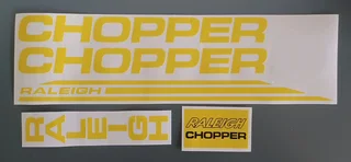 Raleigh Chopper MK1 &amp; MK2 stickers decals kits