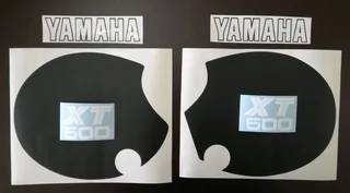 1981 Yamaha XT 500 side panel decals stickers