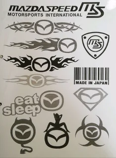 Mazda / Mazda Speed badges emblems decals stickers