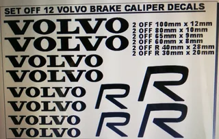 Volvo emblems badges stickers decals