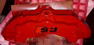 Audi S3 and RS3 caliper vinyl stickers decals