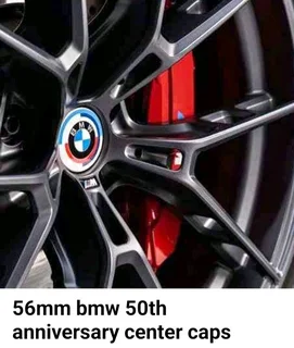 BMW 50th Anniversary wheel centre caps