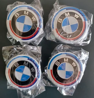 BMW 50th Anniversary wheel centre caps