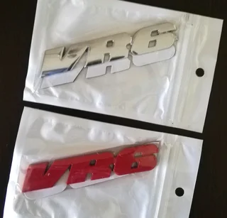 VR6 MK3 front grille badge &amp; boot badges