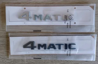 Mercedes 57mm bonnet badges / emblems