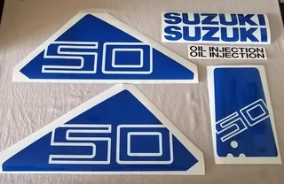 Suzuki DT 40 outboard motor stickers decals kits