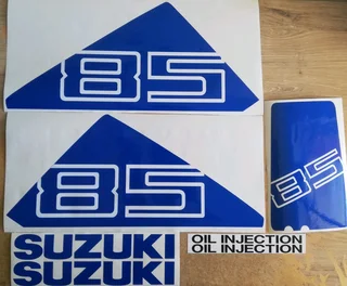 Suzuki DT 40 outboard motor stickers decals kits