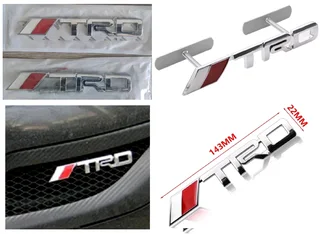 Toyota TRD Racing Development lower door stickers decals