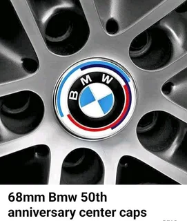 BMW wheel rim centre cap badges