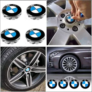 BMW wheel rim centre cap badges