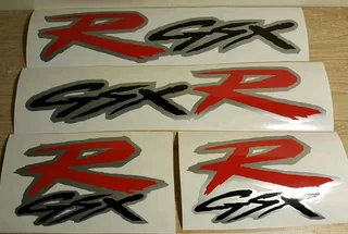 1993 Suzuki GSXR 750 / 1100 WP stickers decals sets