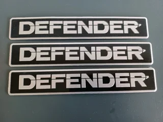 Land Rover Defender badges emblems decals stickers keyrings
