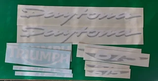 2010 Triumph Daytona 675 Special Edition decals sticker sets