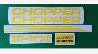 Raleigh Chopper Decals stickers sets