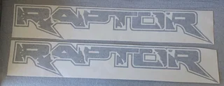 Ford Ranger Raptor badges emblems decals stickers