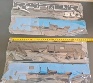 Ford Raptor Ranger badges emblems stickers decals