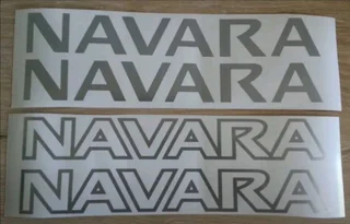 Nissan Navara stickers decals badges