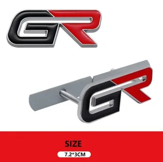 Gazoo Racing Toyota emblems badges decals stickers