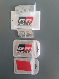 Gazoo Racing Toyota emblems badges decals stickers