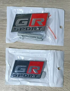 Gazoo Racing Toyota emblems badges decals stickers
