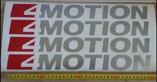 Amarok 4 Motion decals stickers badges