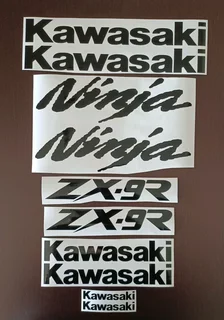 1998 Kawasaki ZX 9R decals stickers sets