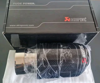 Akrapovic exhaust tail pipe tip