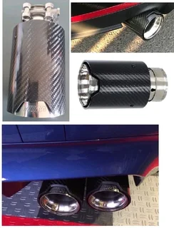 Bmw exhaust pipe tips