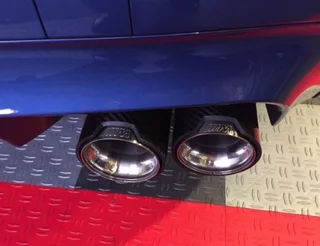 Bmw exhaust pipe tips