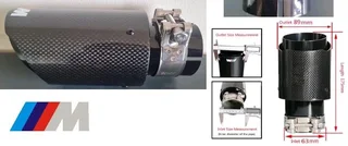 BMW F30 exhaust tips