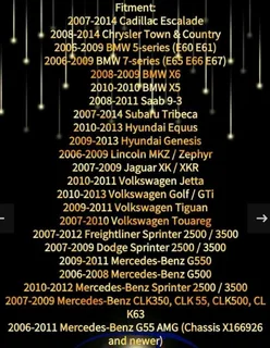 Land Rover Range Rover xenon headlight ballast control module