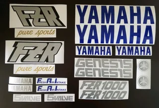 Yamaha FZR decals stickers graphics sets
