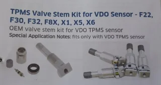 BMW wheel TPMS sensor replacement valve stems
