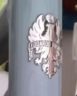 Bianchi frame head tube stick on badges