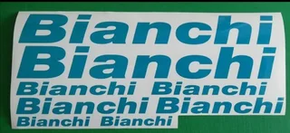 Bianchi frame head tube stick on badges