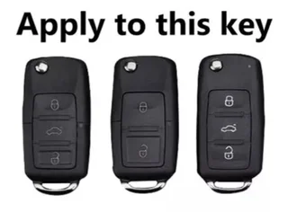 VW key cover case and keyrings.