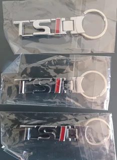 VW key cover case and keyrings.