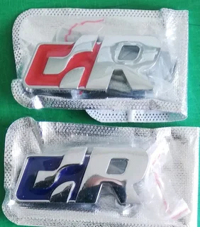 VW R line badges emblems