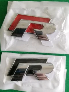 VW R line badges emblems