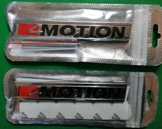 Vw 4 Motion Badges Emblems Decals Stickers.
