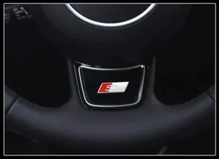 Audi S Line grille and fender badges decals stickers