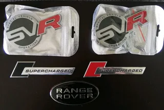 Range Rover Badges emblems stickers decals
