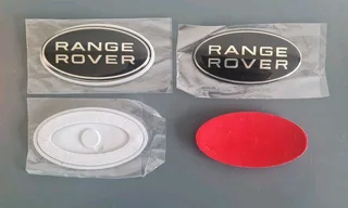 Range Rover Badges emblems stickers decals