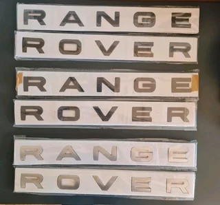 Range Rover Badges emblems stickers decals