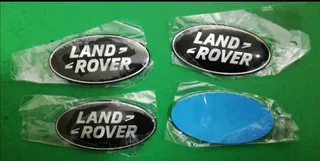 Land Rover decals stickers badges emblems