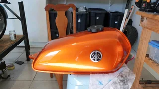 Yamaha Tuning Fork domed tank badges emblems