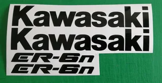 Kawasaki Ninja 650R ER-6N motorcycle graphics decals stickers kits.
