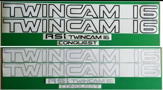 Toyota Twincam Decals stickers sets